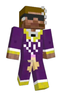Mining4YouTube Minecraft avatar full body