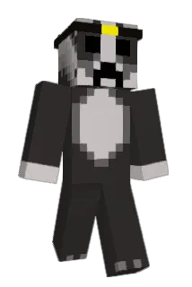 MiningBadger Minecraft avatar full body