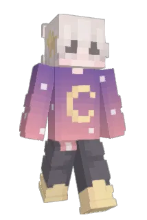 MiningSword Minecraft avatar full body