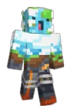 MinionRobo Minecraft avatar full body