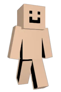 Miniouche Minecraft avatar full body