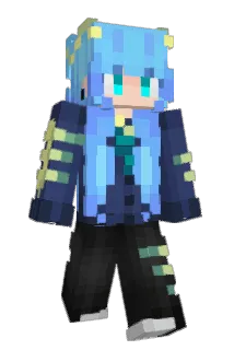 Miniwulf Minecraft avatar full body