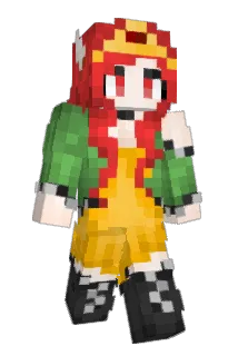 Minksxrw Minecraft avatar full body