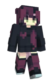 MinnieBot Minecraft avatar full body