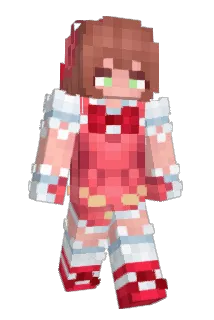 Minnienom Minecraft avatar full body