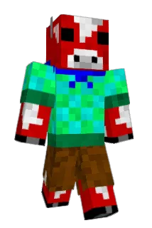 Minotaur____Man Minecraft avatar full body