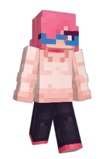 Minshoko Minecraft avatar full body