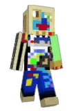 Minskull Minecraft avatar full body