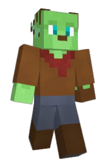 MintWolf Minecraft avatar full body