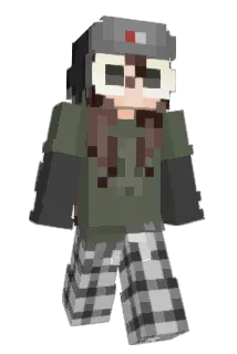 Mint_based Minecraft avatar full body