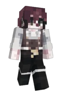 Mintstee Minecraft avatar full body