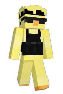 Minttty Minecraft avatar full body