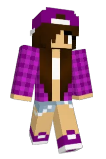 Minuznana Minecraft avatar full body