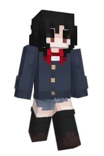 Miohki Minecraft avatar full body