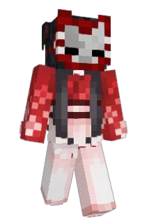 Mionaattori Minecraft avatar full body