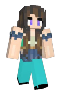 Miou_K Minecraft avatar full body