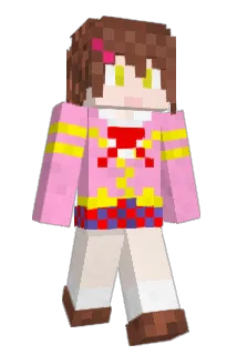 Mirai_765P_M4 Minecraft avatar full body