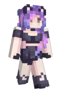MisatoUwU Minecraft avatar full body