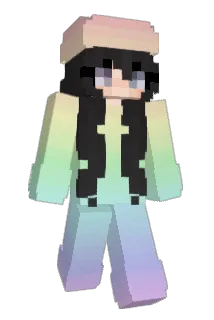 Miscible Minecraft avatar full body