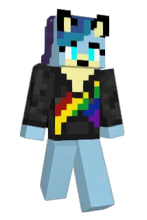 MisfitFox Minecraft avatar full body