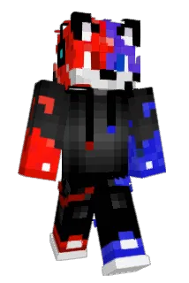 Misiokotek Minecraft avatar full body