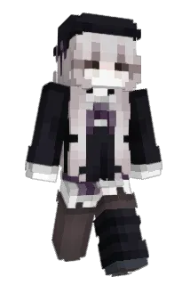 Misiuzu Minecraft avatar full body