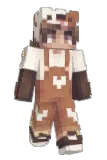 Misophonia Minecraft avatar full body