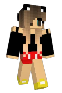 MissDisney Minecraft avatar full body