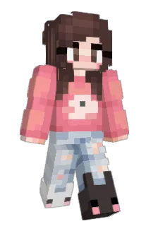 MissLou Minecraft avatar full body