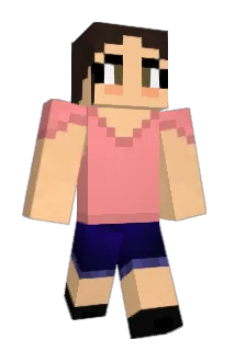 MissMarlin Minecraft avatar full body