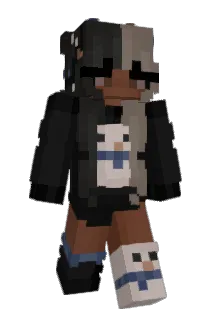 MissMeningitis Minecraft avatar full body