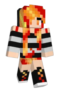 MissNintendo Minecraft avatar full body