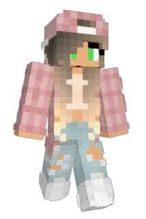 Missblockbuster1 Minecraft avatar full body