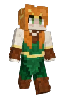 MistFoxx Minecraft avatar full body