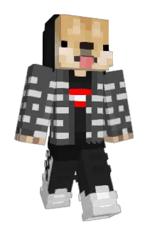 MisterHound Minecraft avatar full body