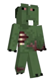 MisterMeeseeks Minecraft avatar full body
