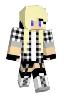 Mistygris Minecraft avatar full body