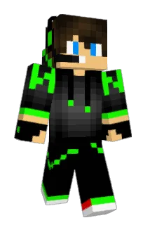 MitchiFlex Minecraft avatar full body