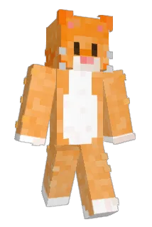 Mitsouka Minecraft avatar full body