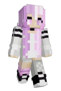 MitsukoKurosawa Minecraft avatar full body