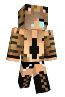 MittenxKitten Minecraft avatar full body