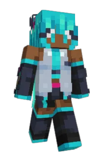 Miwzu Minecraft avatar full body