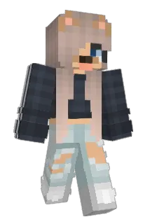 Mixchix Minecraft avatar full body