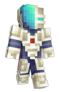 Mixelate Minecraft avatar full body