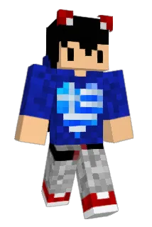 MixosGR Minecraft avatar full body