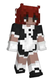 Mixudere Minecraft avatar full body