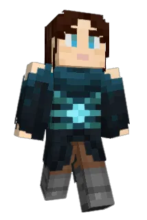 Minecraft-Avatar von MizGames: ganzer Körper