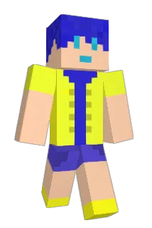 Mizu9 Minecraft avatar full body