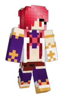 Mizuame Minecraft avatar full body