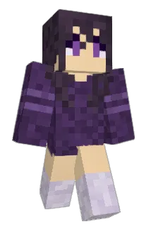 Mizumelan Minecraft avatar full body